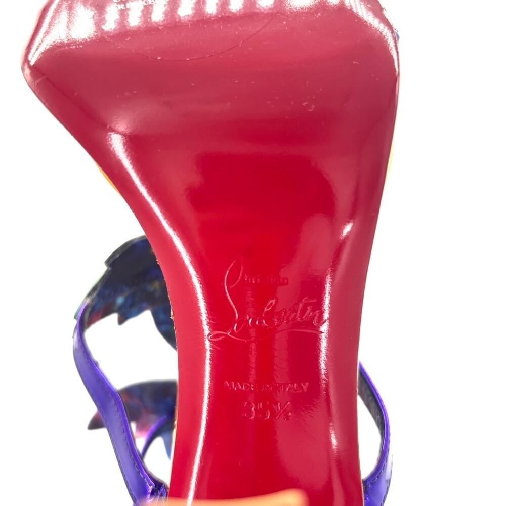 Christian Louboutin Marvel Sea Warrior 100 Knee High Gladiator Sandals 35.5 - Picture 11 of 11